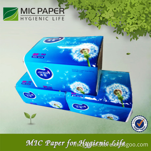 Wholesale Customized Soft Pack Facial Tissue Plastic Bag Tissue